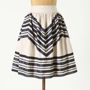 A-line ribbon skirt